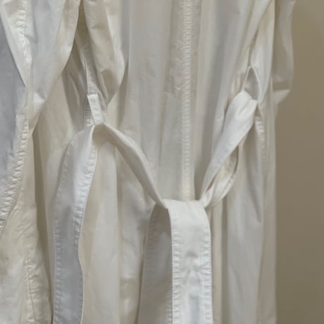 新品 mm6 maison margiela "白衣” motif coat