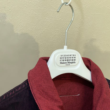 新品 mm6 maison margiela 2020aw reversible denim jacket 38