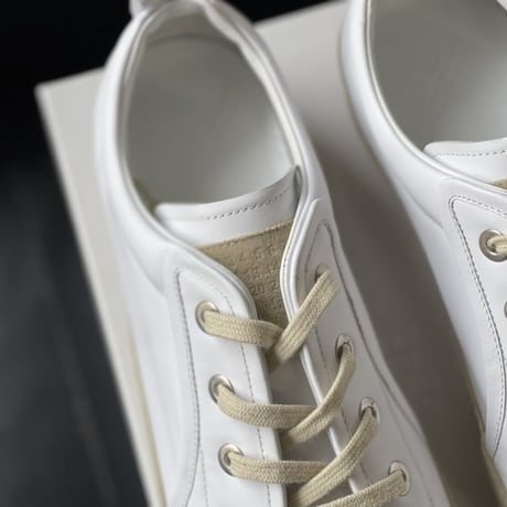新品 maison margiela 2021ss platform leather sneakers 43
