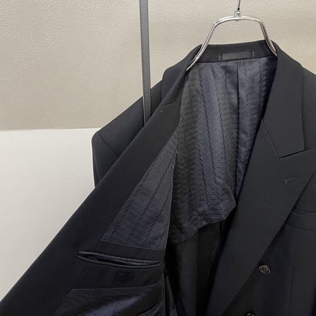 setup suit + hermes necktie #14