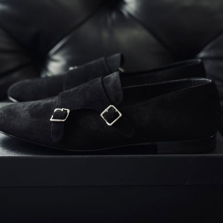 新品 giuseppe zanotti 2021ss double monk strap shose 43