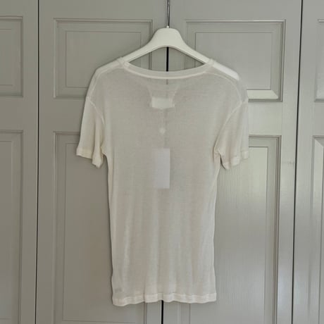 新品 maison margiela "白タグ"  semi sheer tops 44
