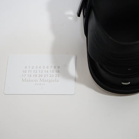 maison margiela leather sandals