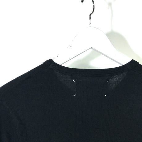 試着のみ maison margiela rib tops black