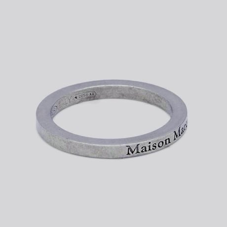 新品 maison margiela logo ring 18号