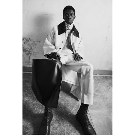 jilsander 2021aw leather pants