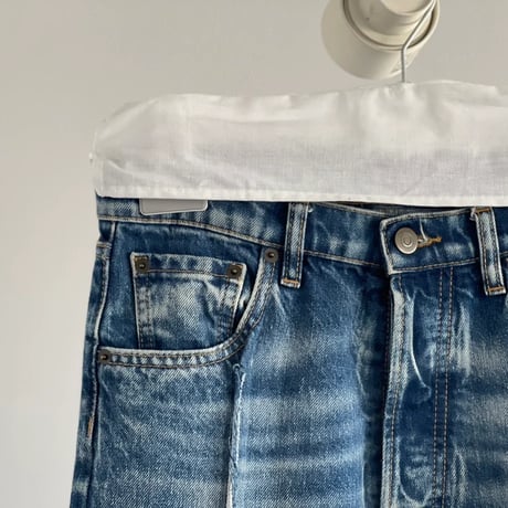 maison margiela "再構築" fade-out denim pants
