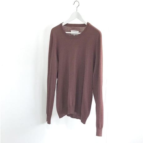 maison margiela elbow patch knit