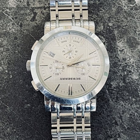 burberry 2022ss chronograph dress watch