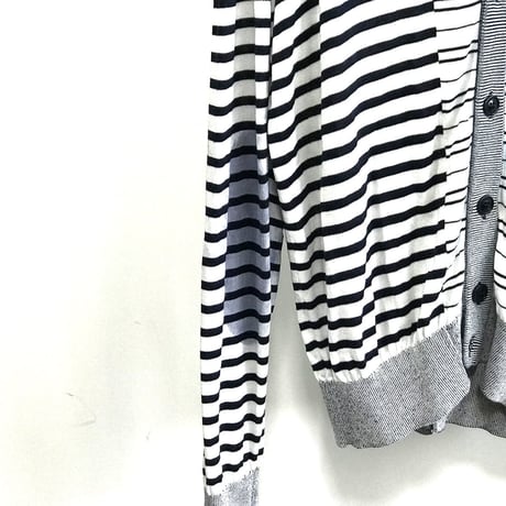 maison margiela elbow patch cardigan