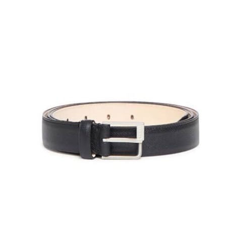 新品 maison margiela 2022aw off killer leather logo belt
