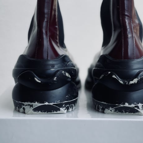 新品 maison margiela 2019aw leather boots