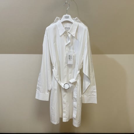 新品 maison margiela 2020ss over size long shirt coat 42