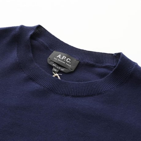 新品 apc 2023ss logo knit M