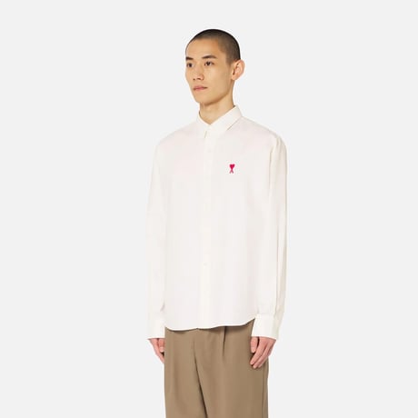 新品 ami alexandre mattiussi de coeur shirt 41