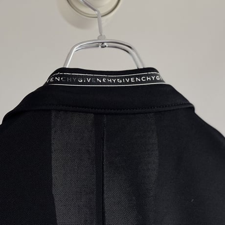 givenchy 2021aw logo intarsia jersey jacket