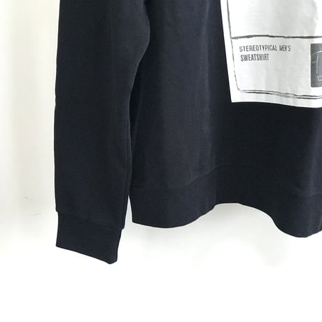 新品 maison margiela stereo type sweat black 54