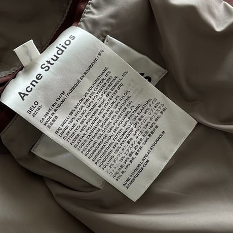 acne studios jacket