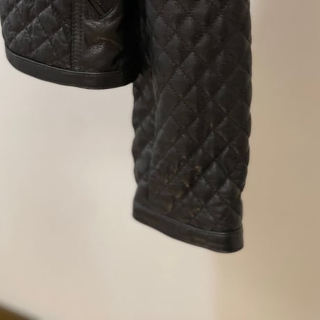 新品 trussardi 2021aw leather jacket