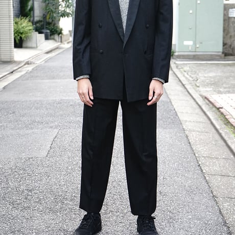 未使用 Gianni Versace double tuxedo set up suit