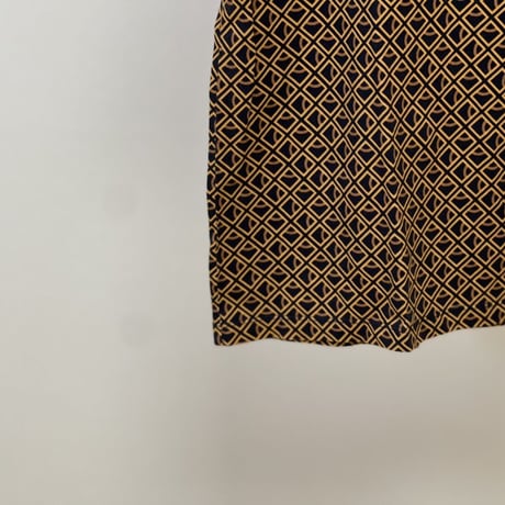 maison margiela ”総柄" micro check tops brown L