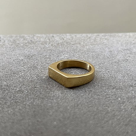 atelier sample silver925 ring"square" 19号