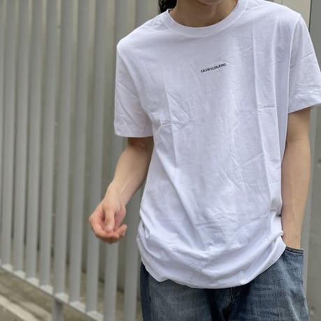 新品 calven klein 2022ss organic cotton tops wihite S