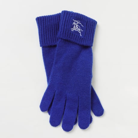 新品 burberry 2024aw logo cashmere glove