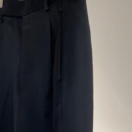 saint laurent silk tack tuxedo pants 40
