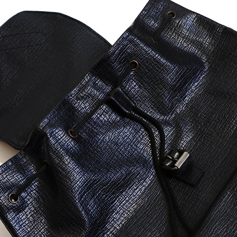 jean paul gaultier pvc leather backpack | requa