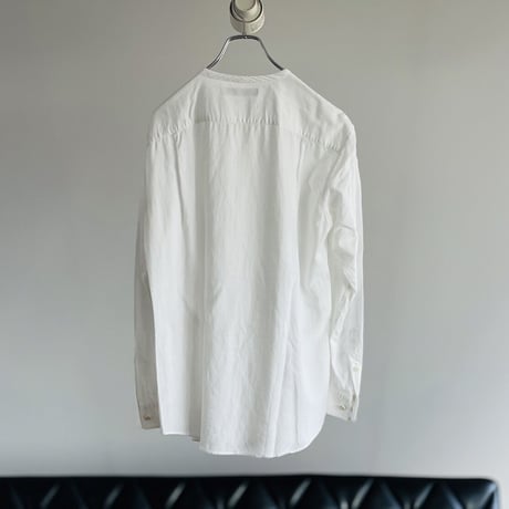 issey miyake men collarless shirt 2