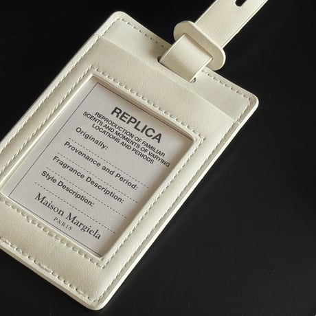 maison margiela leather neck lace