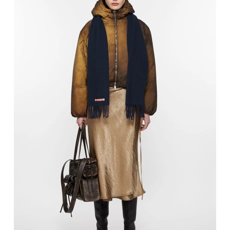新品 acne studios 2024aw logo muffler