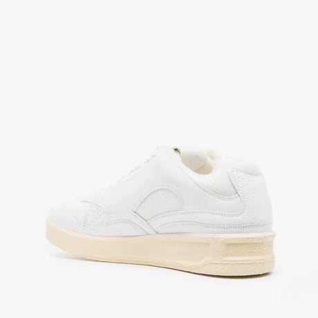 新品 jilsander logo lettering leather sneakers 42
