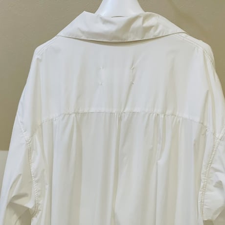 maison margiela over size trench coat