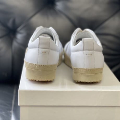 新品 maison margiela 2021ss platform leather sneakers 43