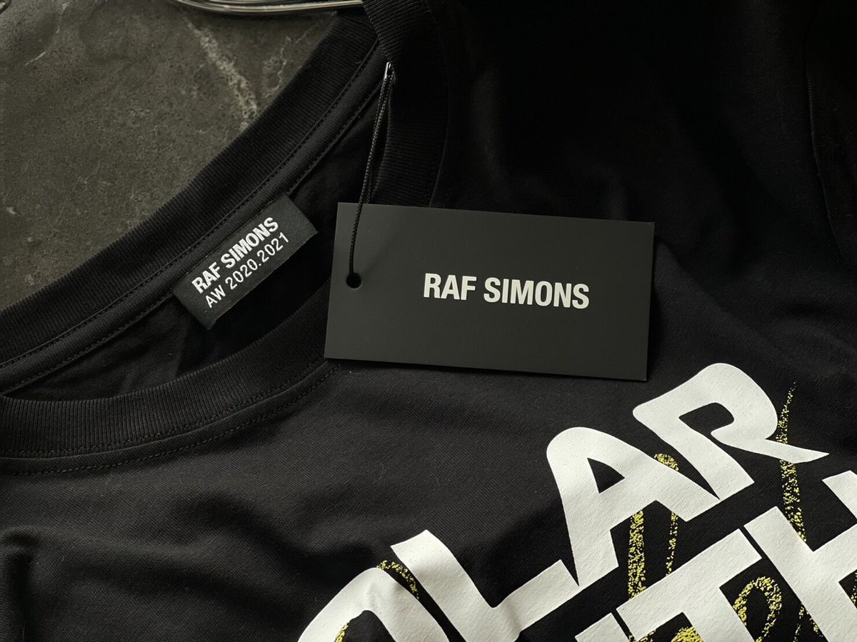新品 rafsimons 2020aw SOLAR YOUTH