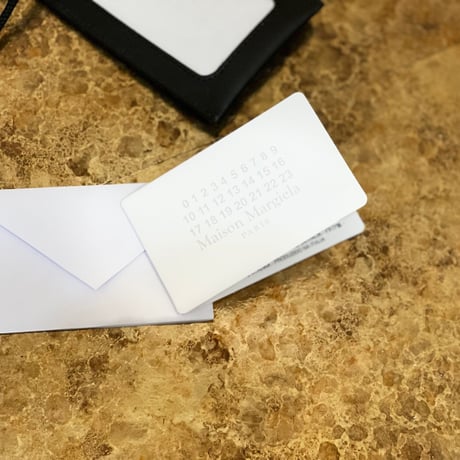 新品 maison margiela 2020aw neck holder wallet