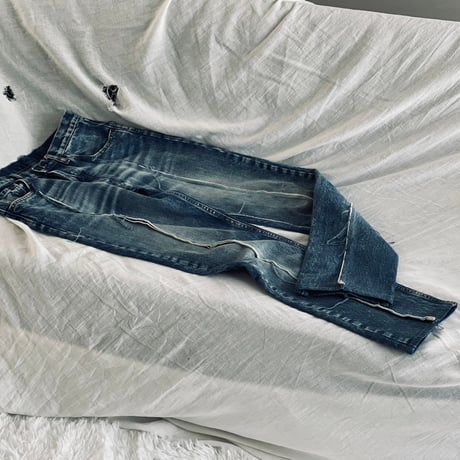 maison margiela "再構築" denim pants