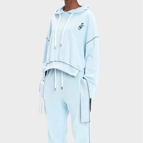 新品 jw anderson “短丈” sweat hoodie