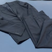 alexander mcqueen black setup suit