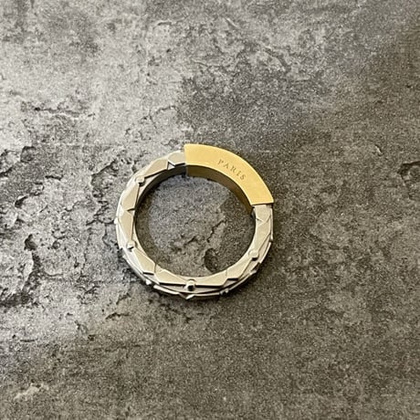 新品 maison margiela 2022ss logo band ring 23号