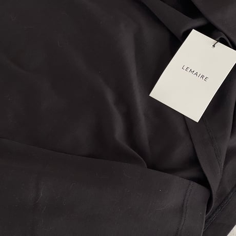 新品 lemaire 2023aw over size jersey sweat black