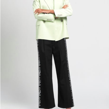 新品 federico cina flare full length trousers 52