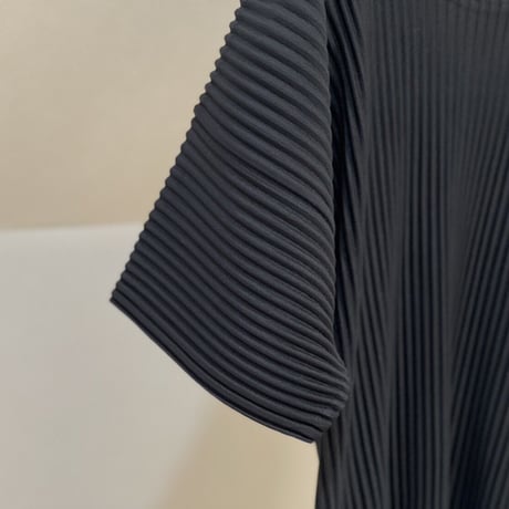 新品 homme plisse issey miyake 2022aw pleats tops black