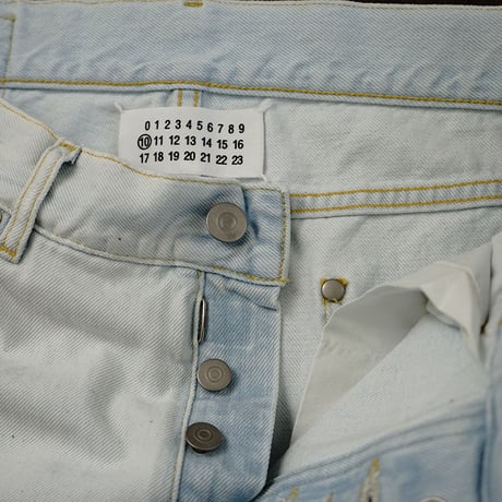新品 maison margiela  bleach denim