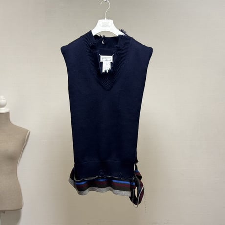 新品 maison margiela destroy knit