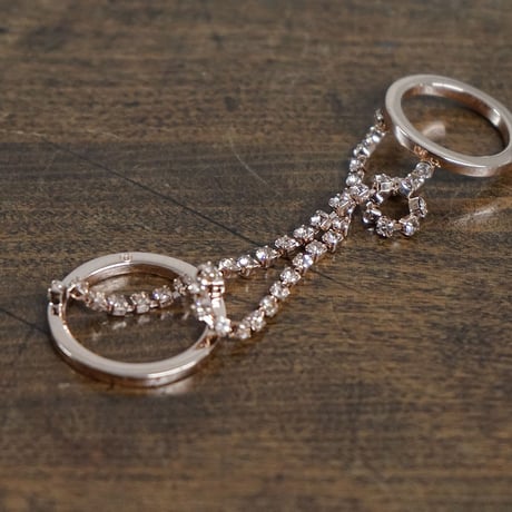 新品 maison margiela 2連 ring gold