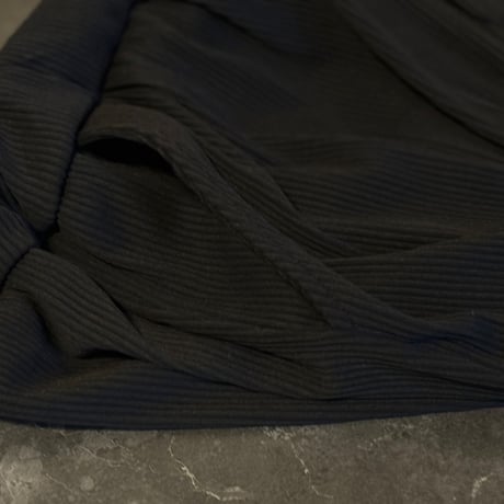 factory sample pleats oversize set up black
