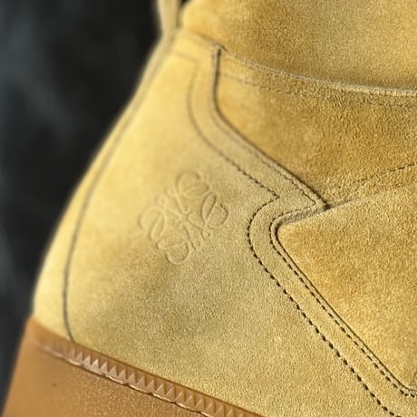loewe anagram leather boots 41